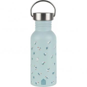 Petit Jour Stainless Steel Children's Water Bottle 500ml with Seagulls