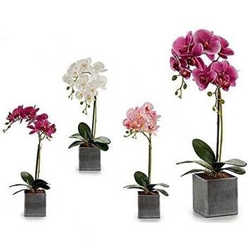 Ibergarden S3606145 Flor Decorativa Plástico Orquídea