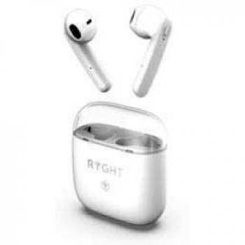 Auriculares Bluetooth con Micrófono Ryght R483904 DYPLO 2 Blanco, tipo: Auriculares Bluetooth, características: diseño semi intraural, micrófono incorporado, conectividad Bluetooth, color blanco