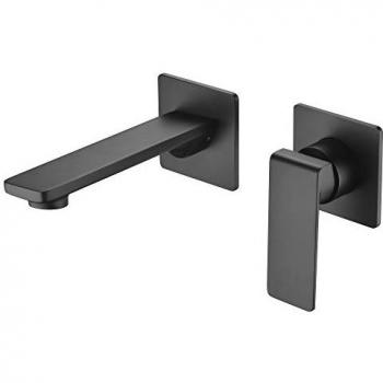 Columna de Bañera y Ducha Termostática Negra Mate Fiyi Imex BDF016-B/NG