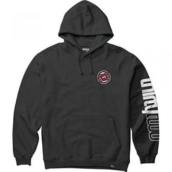 THIRTYTWO 32 X SANTA CRUZ HOODIE BLACK S - Sudadera con capucha para hombre, color negro, talla S