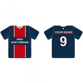 Ambientador De Coche Personalizado PARIS SAINT GERMAIN FOOTBALL SHIRT