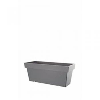 Maceta Lofly Case 111,5L Antracita Jardín 992x390x410 mm