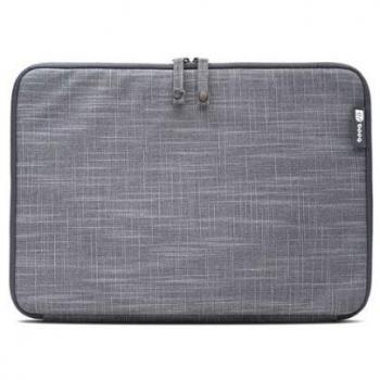 Mamba Sleeve 13 Gray. Funda acolchada para MacBook Pro / Air 13. Acabado fibras naturales. Gris