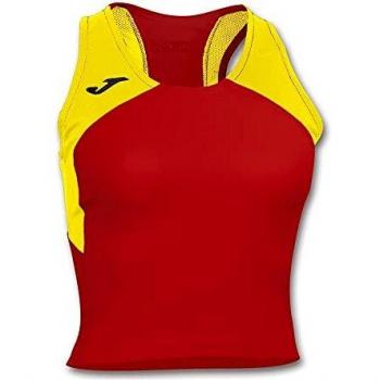 Joma Record II Camiseta, Mujer, Rojo-609, S/M