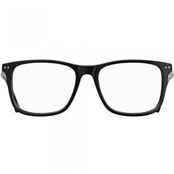 Unisex Carrera 2012T Black Square Eyeglass Frame Ø 50 mm