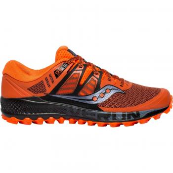 SAUCONY Peregrine ISO Deportivas Hombres Naranja/Negro - 42 - Running/Trail