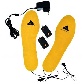 Alpenheat ah6lithium Calcetines térmicos Unisex, Amarillo