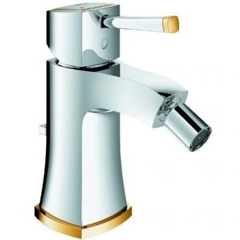 Grohe Grandera - Monomando bidé 28mm, vaciador M, color dorado Ref. 23315IG0