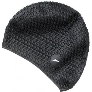 Speedo Bubble Unisex Bath Cap - Black