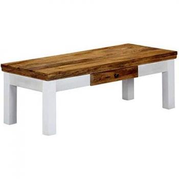 SengentoStyle Salontafel 110x50x40 cm massief mangohout