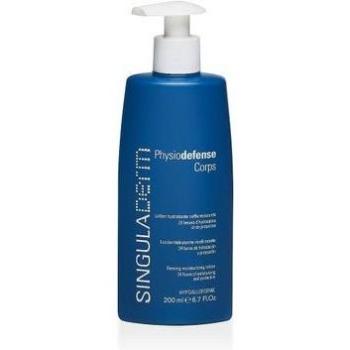 Singuladerm Physiodefense Cuerpo 200 ml - Crema hidratante corporal, textura ligera, formulación con ingredientes activos que protegen y nutren la piel, ideal para todo tipo de pieles, absorción rápida, sin par