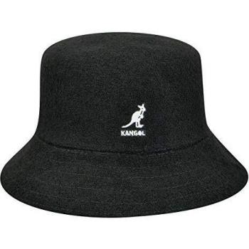 Kangol Bermuda Black Unisex Bucket Hat Size L