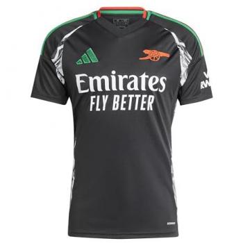 adidas Arsenal Away Shirt 2024-25, Men's Short Sleeve Jersey, Size: XXL, Colour: Black