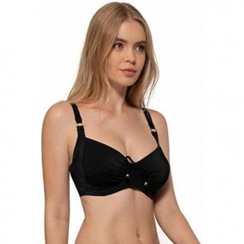 Dorina D17026A, Parte Superior de Bikini Para Mujer, Negro