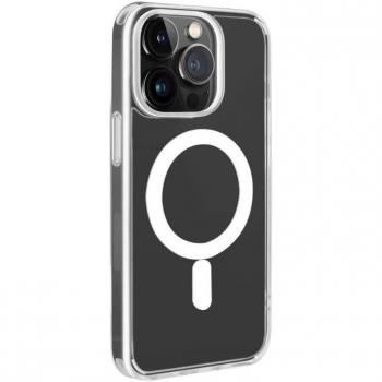 Funda Puro Lite Mag para iPhone 14 Pro Max - Transparente, TPU, Compatible con Carga MagSafe, Esquinas Reforzadas
