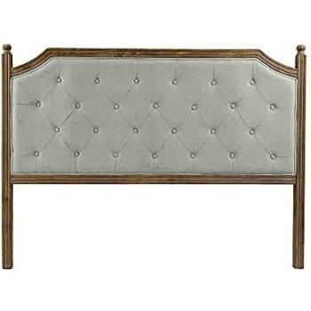 Cabecero de Cama DKD Home Decor Gris Natural Madera de Caucho