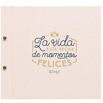 Mr. Wonderful Álbum con mensaje La vida está hecha de momentos felices