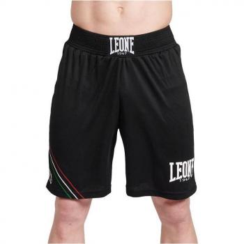 Leone1947 Pantalones Cortos Flag Boxing Negro
