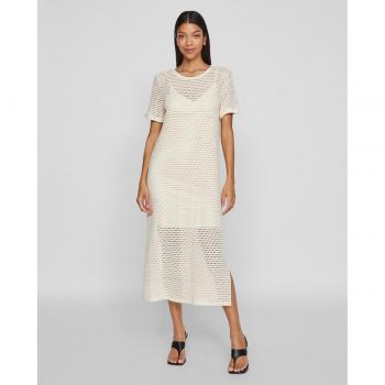 VILA Vestido VIADELLA S/S MIDI DRESS/1LS