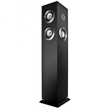 Energy Sistem Tower 8 - Equipo de Home Cinema, Bluetooth, panel táctil, RMS: 100 W, USB, FM, negro