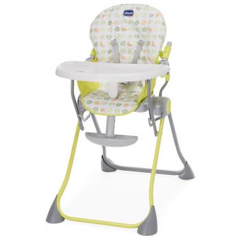 Chicco Pocket Meal - Trona ligera y compacta, para niños de 0 a 3 años, color verde [Modelo antiguo]