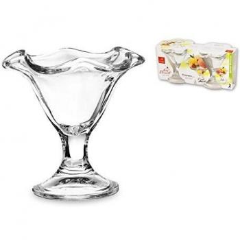 Set de 2 Copas de Helado Transparente Bormioli Primavera 24CL Vidrio Ecológico y Saludable