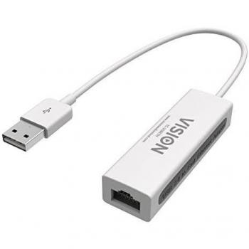 Adaptador USB a Ethernet Vision TC-USBETH