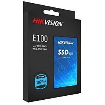 Hikvision Disco Duro SSD 2.5 - HS-SSD-E100/1024G -1024GB -E100 - Interfaz SATAIII 6Gb/s