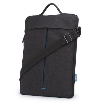 CAISON Resistente Al Agua Cruz Cuerpo Hombro Bolsa Con Franja Manga Caso Cubierta Para 14 Ordenadores Portátiles / 13.5 Microsoft Surface Book