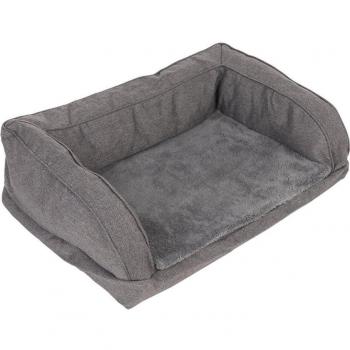 Cama ortopédica gris para perros - Funda de recambio T/L