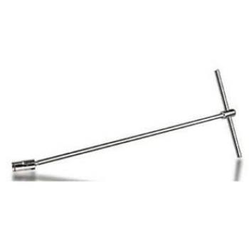 Llave de cubo TOPTUL CTBA1332, 320mm, Acero cromo-vanadio, 13mm, con articulación angular y empuñadura, peso 368g