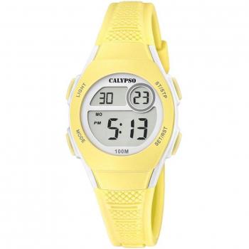 Reloj Infantil Calypso Junior Collection K5831/2 con Correa de Caucho en Color Negro