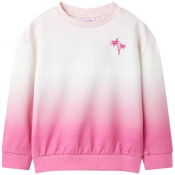 Sudadera infantil rosa claro 116
