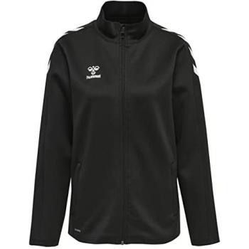 Hummel Hmlcore Xk Chaqueta y Sudadera para Mujer, Poliéster, Color Negro, Talla Large