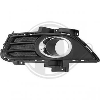 Rejilla de Ventilación para Parachoques DIEDERICHS 1429049 con Soporte para Proyector Antibrouillard