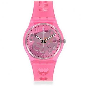 Swatch Women's Quartz Watch Love With All The Alphabet GZ354