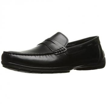 Geox Moner 2fit Black Men's Boat Shoes Size 46