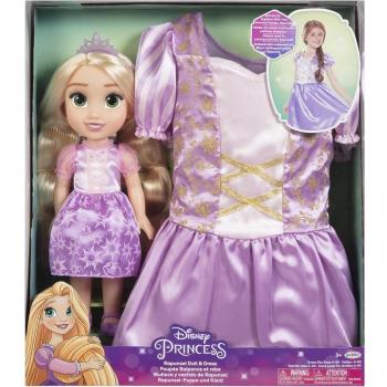 SET MUÑECA RAPUNZEL CON DISFRAZ (4 A 6 AÑOS) DE JAKKS