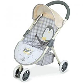 Silla Muñeca 4 Ruedas con Muñeca PIPO Incluida 34X50X55 Cm