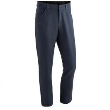 Maier Sports Charles Men's Outdoor Fleece-Lined Elastic Pants - Regular Fit, Graphite