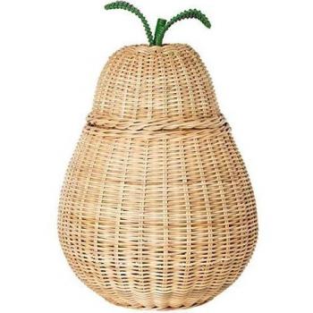 Ferm Living Pear Braided Storage Basket, Medium