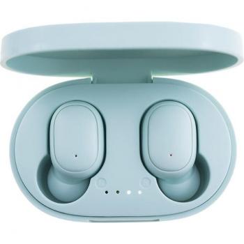 Auriculares Inalámbricos Bluetooth con Micrófono y Estuche de Carga - Rosa, Blanco, Negro y Verde para iOS y Android