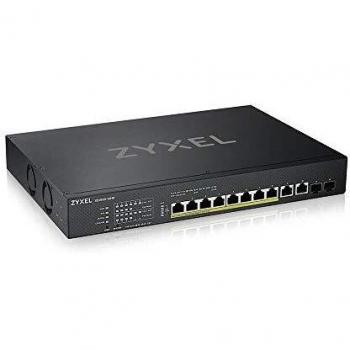 Switch Gestionado L3 10G Ethernet Zyxel XS1930-12HP-ZZ0101F con Energía sobre Ethernet (PoE) en Color Negro
