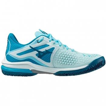 Zapatillas de tenis Mizuno Wave Exceed Tour 6 CC Mujer Azul