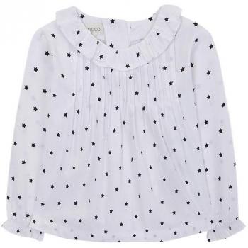 Gocco Blusa Estampada, Blanco