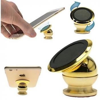 mobilefox - 360 ° Flexible Soporte de coche soporte para teléfono móvil soporte magnético Ball Head