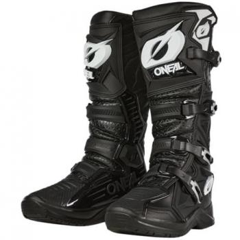 O'Neal Botas de Cross RMX Pro Negras, Botas de motocross, color negro, talla 39