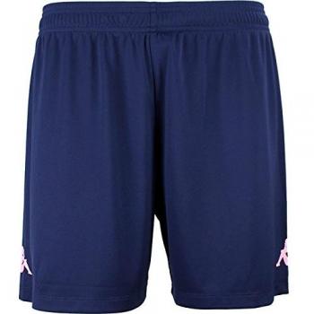 Kappa REDENA Pantalón Corto de equipación, Mujer, Azul Marino/Rosa, L