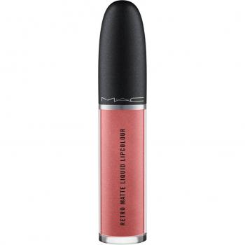 MAC Retro Matte Liquid Lipcolour Metallic - Gemz & Roses (5ml)